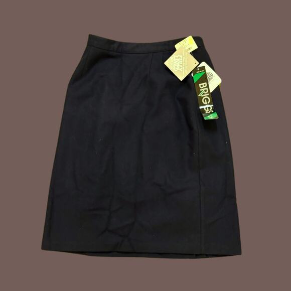 Briggs New York Dresses & Skirts - Briggs Wool Skirt | Navy | Size 12 | Vintage NWT